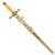 Original WWI and 19th Century High Quality Miniature Swords with Scabbards - Letter Opener Collection Original Items