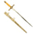 Original WWI and 19th Century High Quality Miniature Swords with Scabbards - Letter Opener Collection Original Items