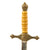 Original WWI and 19th Century High Quality Miniature Swords with Scabbards - Letter Opener Collection Original Items