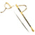 Original WWI and 19th Century High Quality Miniature Swords with Scabbards - Letter Opener Collection Original Items