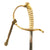 Original WWI and 19th Century High Quality Miniature Swords with Scabbards - Letter Opener Collection Original Items