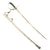 Original WWI and 19th Century High Quality Miniature Swords with Scabbards - Letter Opener Collection Original Items