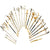 Original WWI and 19th Century High Quality Miniature Swords with Scabbards - Letter Opener Collection Original Items