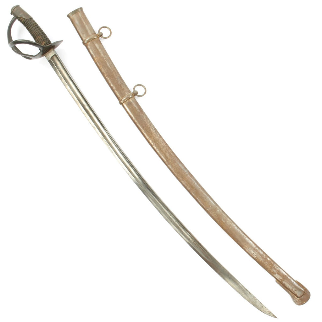 Original U.S. Civil War M1840 Heavy Cavalry Saber by Tiffany & Co. with Iron Hilt and German Blade Original Items