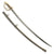Original U.S Civil War 1860 Light Cavalry Saber with Steel Scabbard by C. Roby - Dated 1864 Original Items