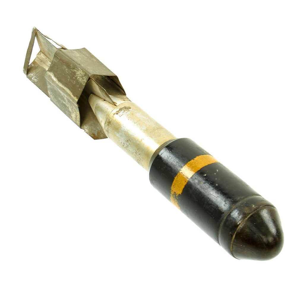 Original Japanese WWII Type 2 1/3 kg HEAT Cluster Bomb Inert Sub Munition Original Items