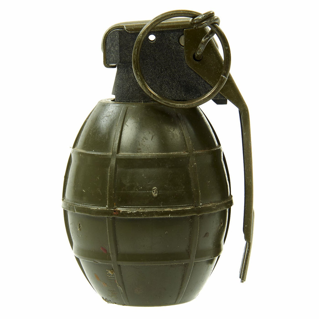 Original Belgian PRB 423 Controlled Fragmentation Plastic Hand Grenade - Inert Original Items