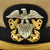 Original U.S. Vietnam War Navy Named Rear Admiral Tropical Khaki Peaked Visor Cap Original Items