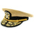 Original U.S. Vietnam War Navy Named Rear Admiral Tropical Khaki Peaked Visor Cap Original Items