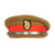 Original British WWII Royal Army Officers Green Visor Peaked Cap with Bullion Insignia Original Items