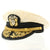 Original U.S. WWII Navy Admiral Arthur Radford White Peaked Visor Cap Original Items