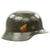 Original German WWII Army Heer M35 Double Decal Steel Helmet with Size 56 Liner - EF64 Original Items