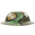 Original U.S. WWI A.E.F. Marked M1917 Doughboy Helmet with Original Camouflage Paint Original Items