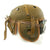 Original U.S. WWII M38 Tanker Helmet by Rawlings with M-1944 Polaroid Goggles - Size 7 1/8 Original Items