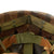 Original U.S. WWII 1944 M1 McCord Front Seam Helmet with Korean War CAPAC Paratrooper Liner and Net Original Items