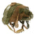 Original U.S. WWII 1944 M1 McCord Front Seam Helmet with Korean War CAPAC Paratrooper Liner and Net Original Items