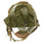 Original U.S. WWII 1944 M1 McCord Front Seam Helmet with Korean War CAPAC Paratrooper Liner and Net Original Items