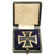 Original German WWI Prussian Vaulted Iron Cross First Class 1914 with Case Original Items