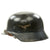 Original German WWII Luftwaffe M35 Double Decal Helmet - Marked SE64 Original Items
