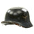 Original German WWII Luftwaffe M35 Double Decal Helmet - Marked SE64 Original Items
