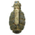 Original French WWII F1 Hand Grenade with Mle 1935 Fuze - Inert Original Items
