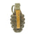 Original U.S. WWII MkII Battlefield Pickup Pineapple Grenade with Post-War Fuze - Inert Original Items