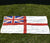 Original British WWII Royal Navy White Ensign Battle Flag 6' x 12' - Capital Ship Size Original Items