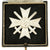 Original German WWII War Merit Cross KvK 1st Class in Silver with Case by Deschler & Sohn of Munich Original Items
