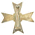 Original German WWII Cased War Merit Cross KvK 1st Class in Silver with Box by Deschler & Sohn of Munich Original Items
