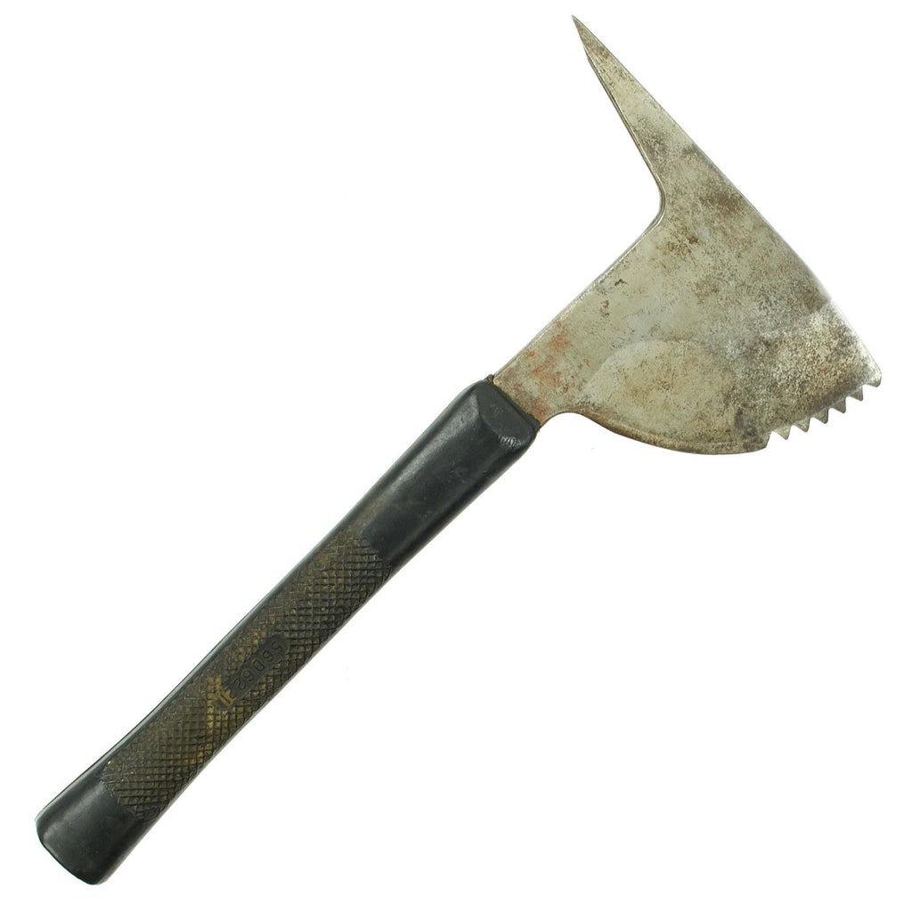 Original U.S. WWII Style USAAF Bomber and Air Crew Serrated Crash Escape Axe - 56D6221 Original Items