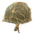 Original U.S. WWII 1942 M1 McCord Fixed Bale Front Seam Helmet with St. Clair Liner and Net Original Items