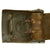 Original German WWII Rare Tropical Afrika Korps DAK Steel Belt Buckle by Nolle & Hueck - dated 1941 Original Items