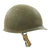 Original U.S. WWII Medic 1945 M1 McCord Front Seam Helmet with Original Liner Original Items