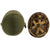 Original U.S. WWII Medic 1945 M1 McCord Front Seam Helmet with Original Liner Original Items