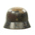 Original German WWII Camouflage Luftwaffe Double Decal M35 Helmet - Named to Fliegerhorst Kommandantur Original Items
