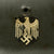 Original German WWII M42 Single Decal Army Heer Helmet with Dome Stamp and Liner - hkp62 Original Items