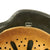 Original German WWII M42 Single Decal Army Heer Helmet with Dome Stamp and Liner - hkp62 Original Items