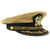 Original U.S. WWII Named Naval Commander Officer Khaki Summer Visor Cap - Size 7 1/4 Original Items
