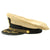 Original U.S. WWII Named Naval Commander Officer Khaki Summer Visor Cap - Size 7 1/4 Original Items
