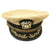 Original U.S. WWII Named Naval Commander Officer Khaki Summer Visor Cap - Size 7 1/4 Original Items