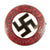 Original German NSDAP Party Enamel Membership Badge Pin by maker Karl Wurster - RZM M1/34 Original Items