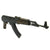 Original U.S. Vietnam War Era AK-47 AKMS Hard Rubber Duck Training Rifle - Removed Buttstock Original Items