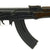 Original U.S. Vietnam War Era AK-47 AKMS Hard Rubber Duck Training Rifle - Removed Buttstock Original Items