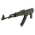 Original U.S. Vietnam War Era AK-47 AKMS Hard Rubber Duck Training Rifle - Removed Buttstock Original Items