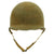 Original U.S. WWII 1942 M1 McCord Fixed Bale Front Seam Helmet with Rare Hawley Paper Liner Original Items
