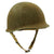 Original U.S. WWII 1942 M1 McCord Fixed Bale Front Seam Helmet with Rare Hawley Paper Liner Original Items