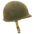 Original U.S. WWII 1942 M1 McCord Fixed Bale Front Seam Helmet with Rare Hawley Paper Liner Original Items