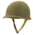 Original U.S. WWII 1942 M1 McCord Fixed Bale Front Seam Helmet with Rare Hawley Paper Liner Original Items