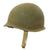 Original U.S. WWII 1942 M1 McCord Fixed Bale Front Seam Helmet with Rare Hawley Paper Liner Original Items