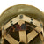 Original U.S. WWII 1942 M1 McCord Fixed Bale Front Seam Helmet with Rare Hawley Paper Liner Original Items